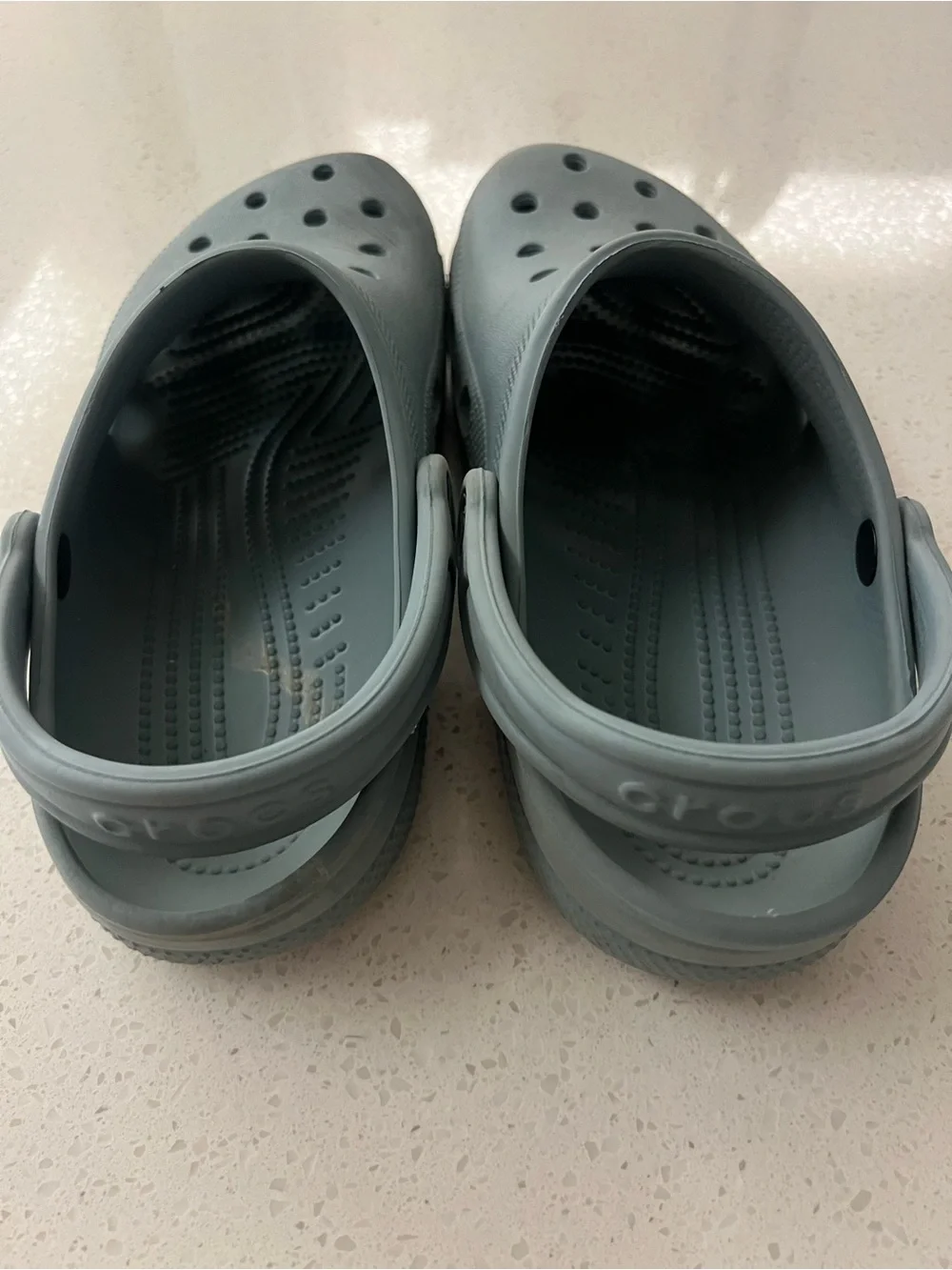 CROCS Men's Slate Blue Classic Slip-On Clog